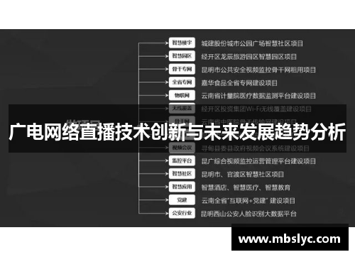 广电网络直播技术创新与未来发展趋势分析
